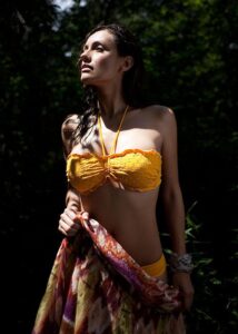 Melie & Madeleine Romina Bikini - Żółty