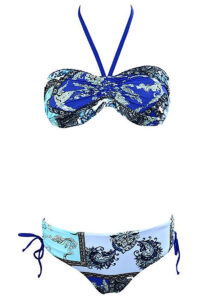 Melie i Madeleine Blue Alice Swim Bikini