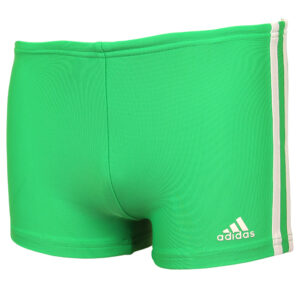 Adidas Dječje bokserice s 3 pruge - zeleno/bijele