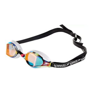 Speedo Fastskin Óculos de proteção espelhados Speedsocket 2 - Branco / Cobre