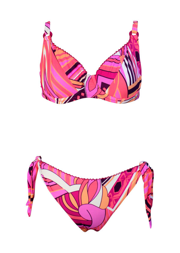 Růžové bikiny Melie a Madeleine Cora-0
