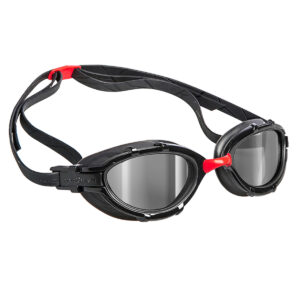 Mad Wave Occhiali da triathlon a specchio - Rossi