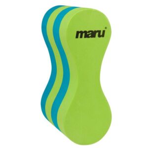 Maru Junior Pull Buoy - Niebieski / Limonkowy