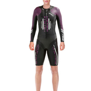 2XU Γυναικεία Κολύμβηση Τρέξιμο: Επαγγελματική Στολή Κατάδυσης - Μαύρο / Μούρο-0