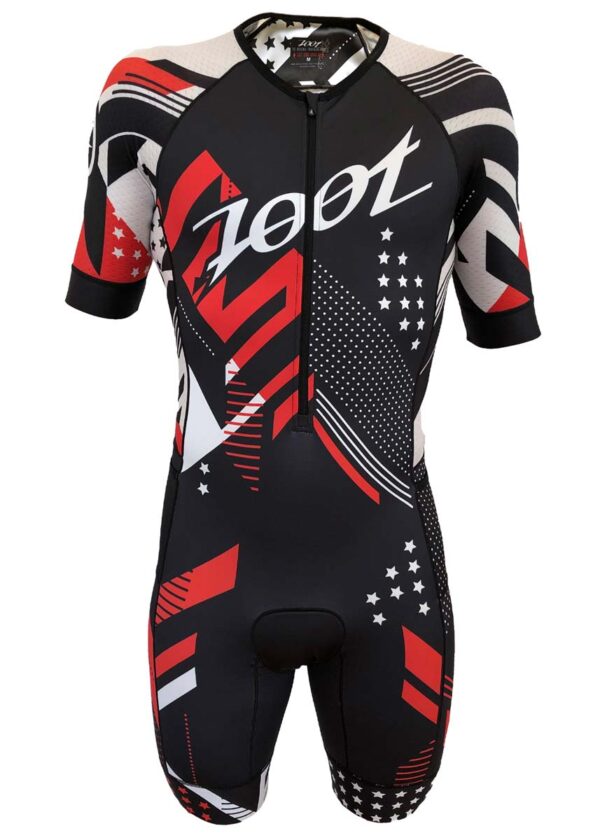 Zoot Muško LTD Tri Aero odijelo za trke kratkih rukava - Team-0