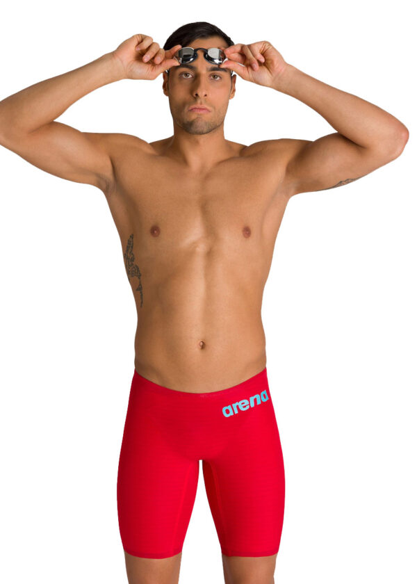 Arena Powerskin Carbon Air² Jammer - Vermelho / Azul-0