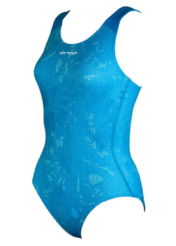 Orca Maiô feminino - Azul-0