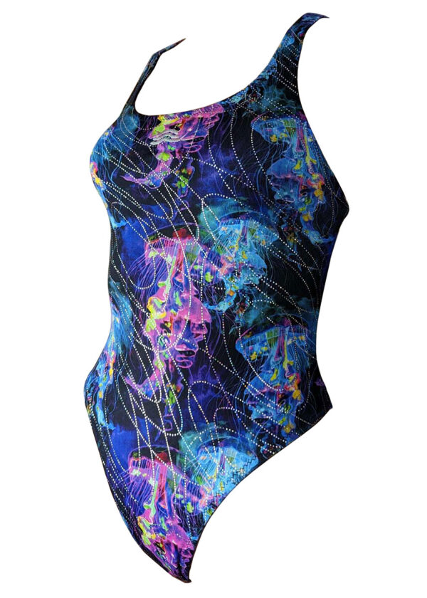 Aquarapid Girls Octopus Foiled Swimsuit-0