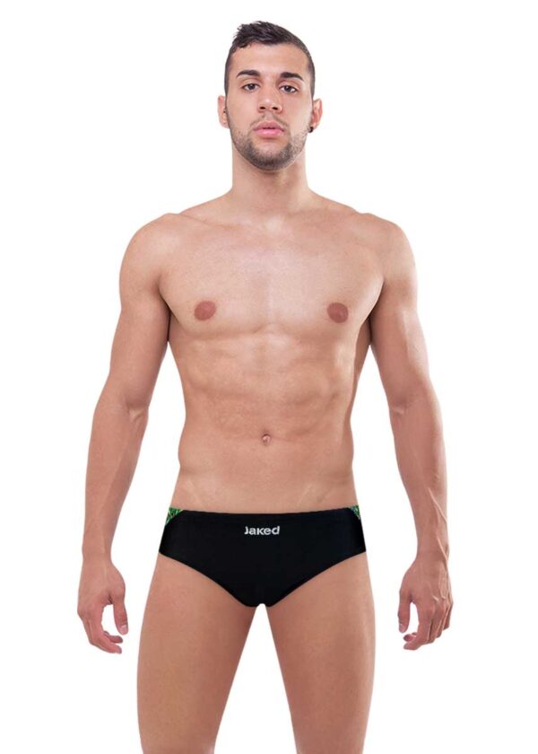 Jaked Cuecas Manga Masculinas - Pretas