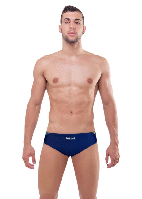 Jaked Cuecas Manga Masculinas - Vermelho / Marinho