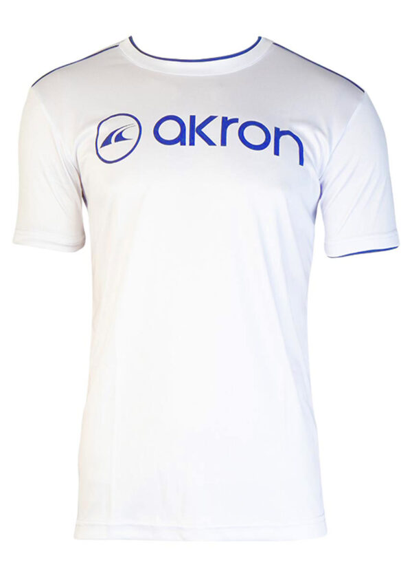 Akron Τεχνικό μπλουζάκι Junior Denis - Λευκό / Μπλε ρουά-0