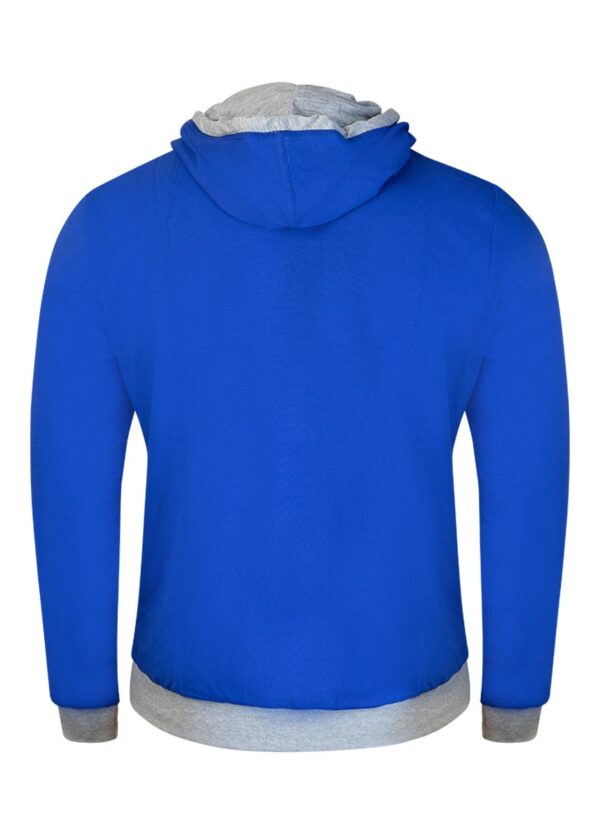 Akron Felpa con cappuccio Austin – Blu reale