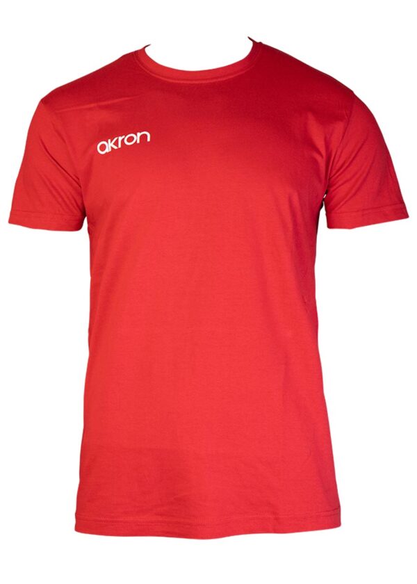 Akron T-shirt Lena in cotone - Rosso-0