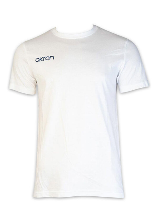 Akron T-shirt unisex Lena in cotone - Bianca-0
