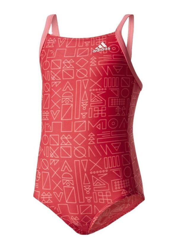 Adidas Jednodílné plavky pro kojence - růžové-0