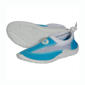 Aquasphere Juniorskie buty basenowe Cancun – turkusowe/białe-0