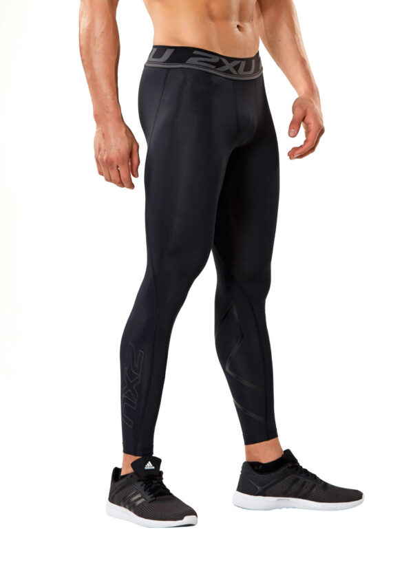2XU Collant a compressione Accelerate da uomo - Nero/Nero-0