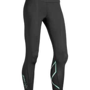 2XU Ženske MCS X Training tajice srednjeg struka - crne/menta-0