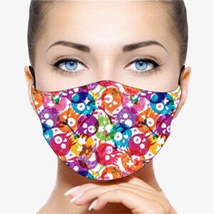 Maska na twarz Stay Safe - Czaszki - Just Mask