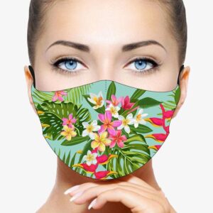 Maska na twarz Stay Safe - Tropical - Just Mask