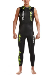 Zoot Muta da triathlon senza maniche Kona da uomo - Giallo / Nero