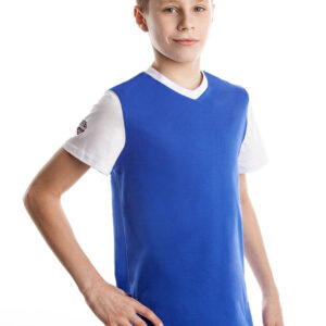 Mad Wave Camiseta Junior Pro - Azul / Branca-0