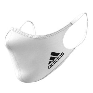 Adidas Pacote com 3 máscaras faciais - Brancas - Tamanho M/G-0