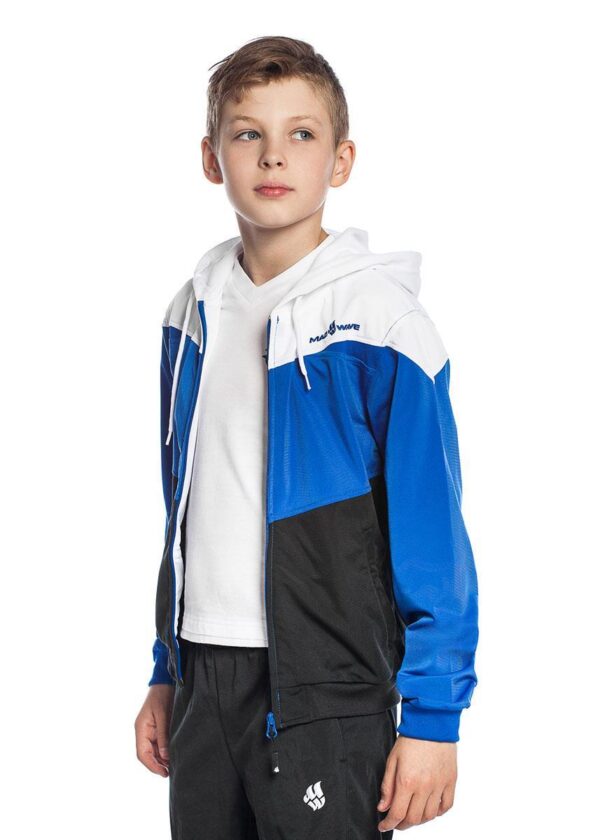 Mad Wave Jaqueta esportiva Junior Pro - Branca / Azul / Preta-0