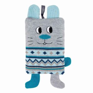 Modny kompres rozgrzewający do mikrofalówki Heini the Rabbit - 17 cm-0