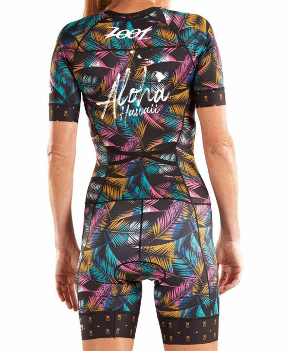 Zoot Macacão de corrida feminino Ali'i LTD Tri Aero