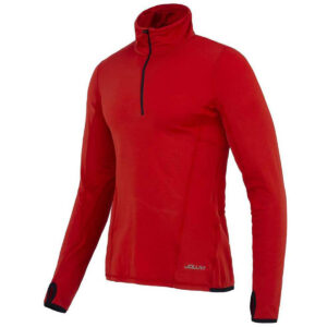 Joluvi Unisex Unkas majica dugih rukava – crvena