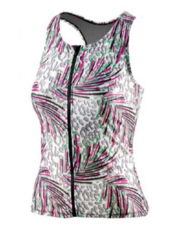 Beco Μαγιό Tankini BESuit Regular Fit Top C-Cup - Λευκό / Κόκκινο-0