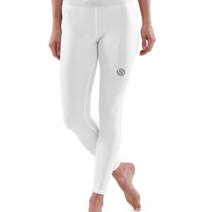 SKINS Meia-calça feminina Series-1 7/8 - Branca-0