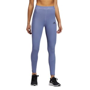 Adidas Ženske tajice s 3 pruge - ljubičaste-0