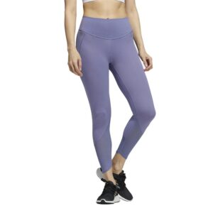 Adidas Ženske tajice za jogu - ljubičaste-0
