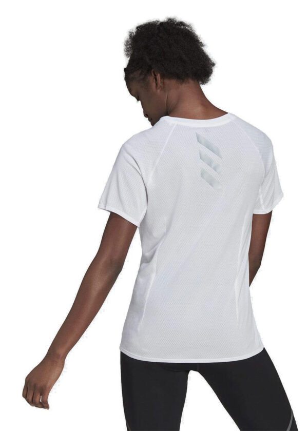 Adidas Camiseta feminina Adi Runner – Branca