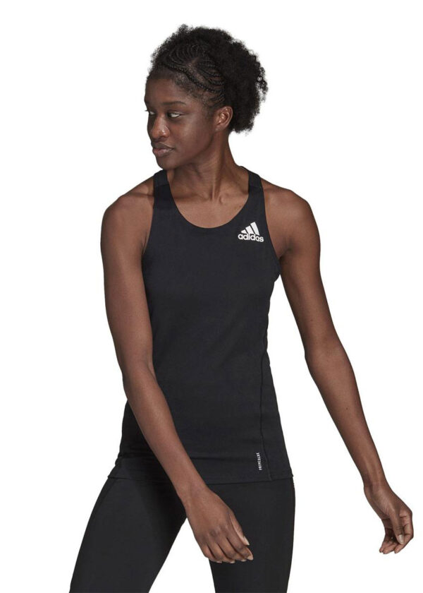 Adidas Regata feminina Adizero - Preta-0