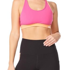 2XU Top corto con spalline sottili da donna Form - Magenta/Melone-0