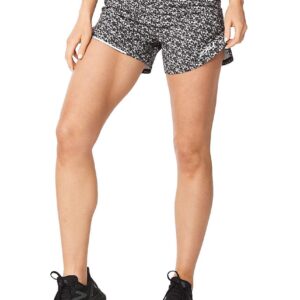 2XU Pantaloncini da donna Aero da 4 pollici - Micro Check-0