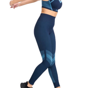 2XU Reggiseno Motion Tech da donna - Blu notte / Blu lago