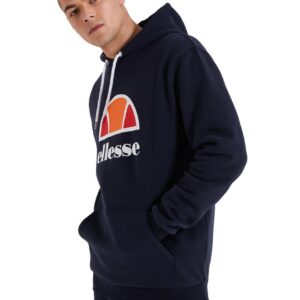 Ellesse Ανδρική Φούτερ με Κουκούλα Dahryl OH - Μπλε Σκούρο Μπλε-0