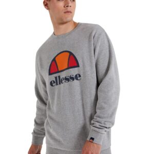 Ellesse Ανδρικό Φούτερ Perc - Γκρι Marl-0
