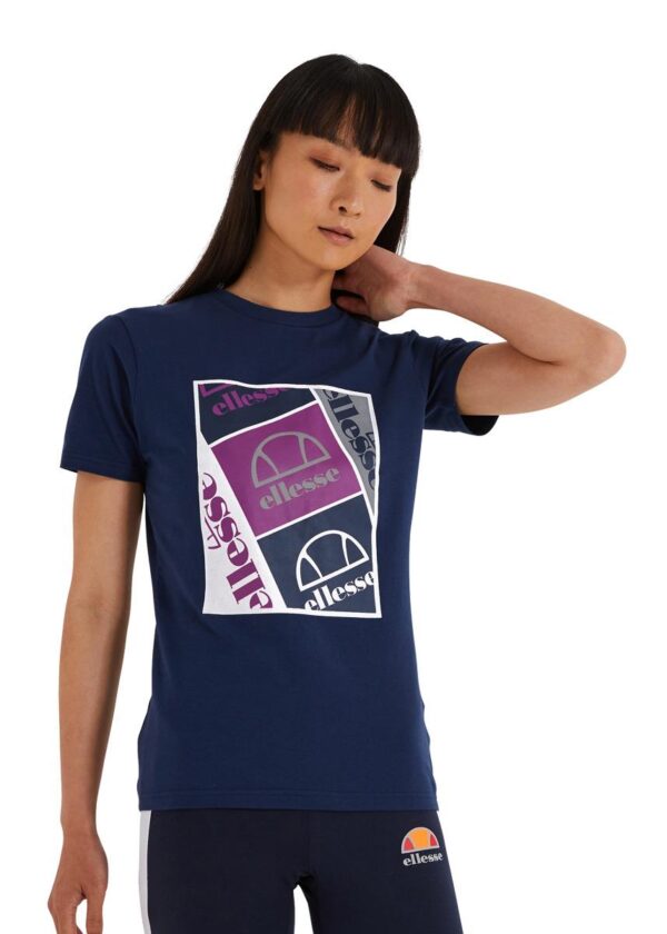 Ellesse Women's Loril Tee - Navy-0