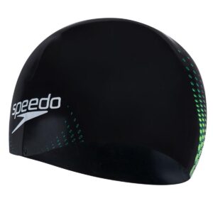 Speedo Fastskin Καπάκι - Μαύρο/Νεφρίτης/Φθοριούχο Κίτρινο