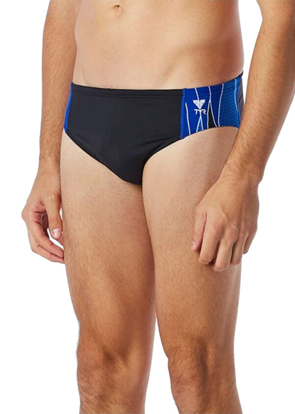 TYR Slip da corsa Phoenix Splice - Nero/Blu