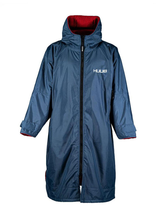 HUUB Robe seco de manga comprida - Azul-marinho/Vermelho