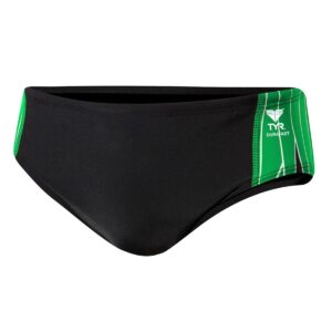 TYR Dječačke gaćice Phoenix Splice Racer - crne/zelene-0