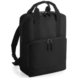 Σακίδιο πλάτης BagBase από ανακυκλωμένο ψυγείο - Μαύρο-0