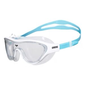 Arena Maschera Junior The One - Trasparente/Bianco/Azzurro
