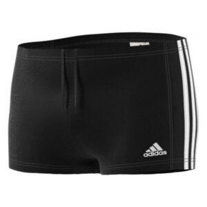 Adidas Cueca Boxer Essence Core 3 Listras - Preto/Branco-0